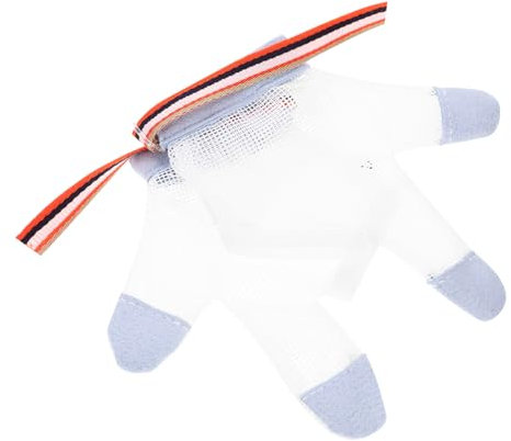 Veemoon Atmungsaktive Aus Nylon Halber Finger Flexible Beißschutz-mitt Schnell Trocknend Bequem Langlebig Und Leicht Geeignet Für Kleinkinder Zum Schutz Vor Handbeißen Und Kratzen