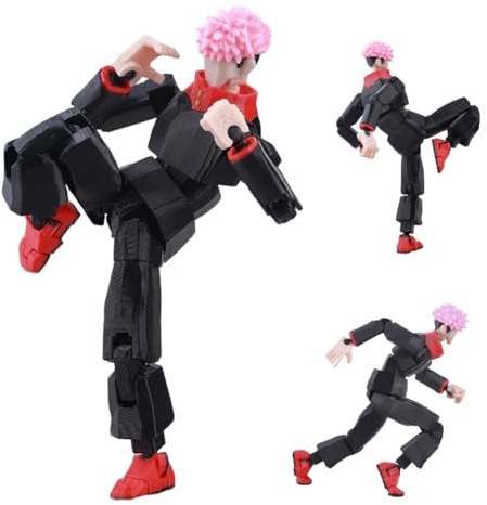 JJK Itadori Yuji Figurine d'action Itadori Yuji avec accessoires imprimés en 3D personnage anime PVC modèle statue collector bureau décoration ornement