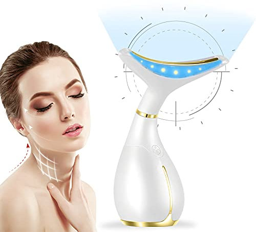 Ms.W Appareil Anti Rides Visage, Appareils Lifting Massage Visage, Anti-âge Soin de Peau Beauté Appareil, Masseur Tonification Levage Pour Le Visage, Réduction des Pores, Rechargeable