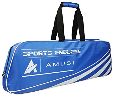 Badminton Bag - Large Capacity Tennis Bag Organizer, Tennis/Badminton Racket Organizer Bag for 4 Racquet, Waterproof and Lightweight, for Kids, Youth