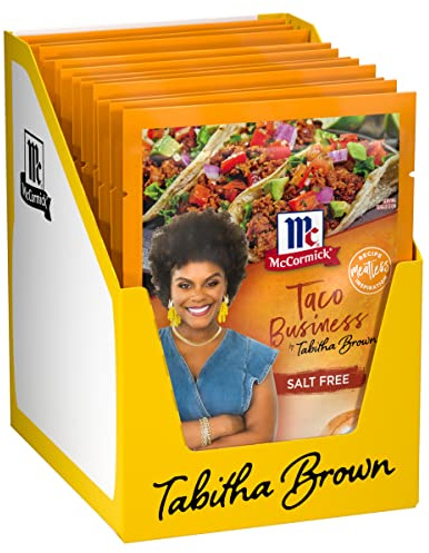 McCormick Taco Business Seasoning Mix by Tabitha Brown, 1 oz (Pack of 12)