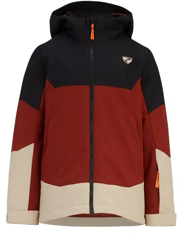 Ziener Unisex barn Agimo skidjacka/vinterjacka | varm, ventilerande, vattentät