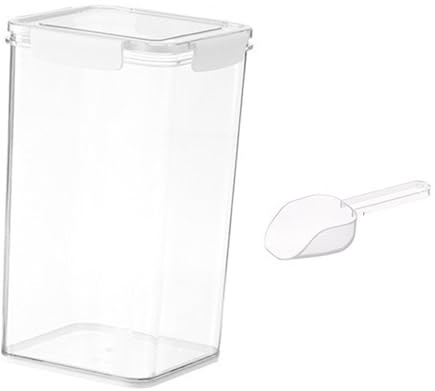 Ronyme Contenitore per la conservazione del riso, distributore di riso, cereali, cibo, caramelle, snack, fagioli, secchio per la casa, contenitore per, L