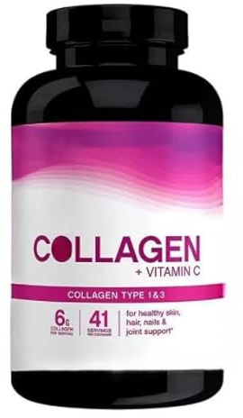 Collagene, vitamine, bovini allevati ad erba, capelli, pelle e unghie per donne e uomini | collageno