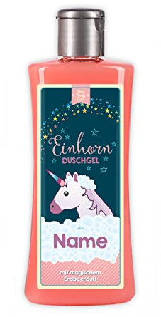 Striefchen® Einhorn Duschgel mit Namensaufdruck