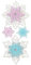 RoomMates EMB0021SCS Disney Frozen Schneeflocken, Bunt, Normal
