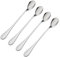 Viners Select 4 Piece 18/0 Silver Stainless Steel Long Handled Spoons