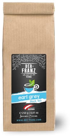 Der-Franz Black Tea „Earl Grey“ in whole leaves, 250 g