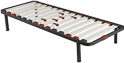 PIKOLIN I Somier Fibermaster 13 Láminas | Fibra de Carbono | 90x190 I 4 Patas I Bastidor Acero Reforzado I Máxima Resistencia y Ventilación I Servicio de Entrega Premium I Especial Casas Alquiler