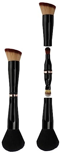 WADY Make-up Pinsel Concealer Pinsel Foundation Pinsel mit Weicher Synthetischer Faser für Concealer Flüssige Foundation 4 in 1 make up pinsel,Makeup-Pinsel für Foundation Lidschatten Pinse