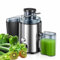 Vlocky Juicer 1000W Centrifugal Juicer Machines Whole Fruit and Vegetable 2 Speed Settings, Large 65MM Feed Chute, 500ML Cup, Easy to Clean, Anti-drip