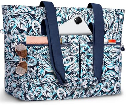 ENONEO Strandtasche Damen mit Reissverschluss, Strandtasche Familie XXL Groß Shopper Tasche Beach Tote Bag Reisetasche Wasserdicht Badetasche mit Nassfach für Arbeit Einkaufen Fitness Reisen
