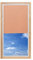 K-home 70-001 Dachfensterrollo Individuell, Stoff, apricot, 37 x 90 cm (B x L)