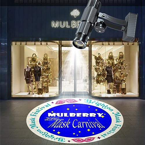 Proyector de logotipo personalizado 20/30/60/90/110W luces HD LED para tienda de publicidad impermeable proyección o pared al aire libre