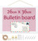 Okydoky 36 x 26cm hölzerner Rosa Rahmen Leinen Nagelbrett, Memo Board, DIY dekorative Nagelbrett, Küche, Büro, Schule und Haus Wäsche Nagelbrett (PK-WH-2636).DE