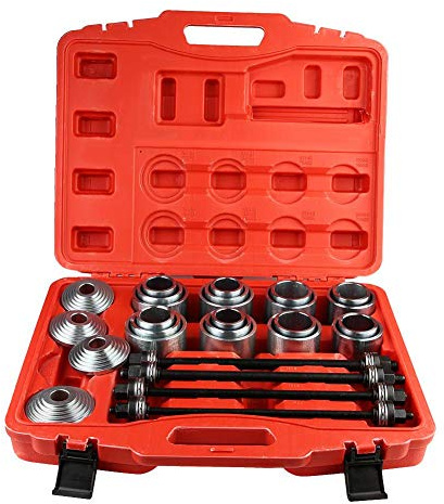 Ejoyous Set Estrattore per Cuscinetti Silenzioso, Strumento per Cuscinetti Ruota 36 Pezzi, Strumento per Cuscinetti Silenziosi, Strumento per Spremere, Estrattore per Ruota con
