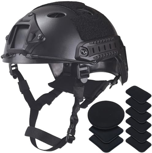 Kecrotac Ejército estilo militar SWAT combate PJ Fast casco para CQB Airsoft Paintball tiro