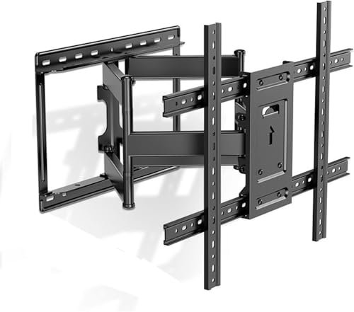Universal TV-stativ Monitor Väggfäste Artikulerande lutande vridbar TV Väggfäste for 50-90 tums TV Väggfäste Håller upp till 50 kg Max VESA 600x500mm