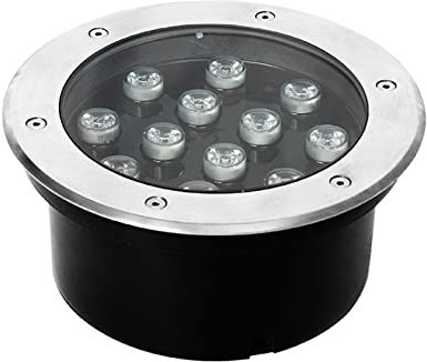 Green LED Recessed Floor Lights Outdoor Pathway Lighting AC85-265V IP66 Waterproof Garden & Patio Fixtures Perfect for Walkways & Landscape Illumination