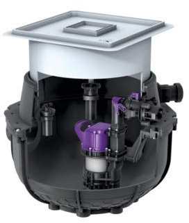 KESSEL Aqualift S Compact Unterflur, GTF500 Mono Tronic