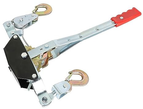HYBMRQVD Extractor Industrial portátil de Doble Potencia, de Doble trinquete, Resistente, con Gancho, Apto para maquinaria agrícola, de jardinería y talleres (tamaño: 2 toneladas)