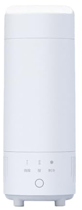 Yoghurtmaskin, Med en 250 ml innerfoder, kompakt och bärbar, lätt att rengöra(White)