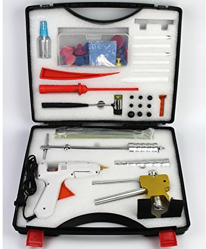 delle Lifter con martillo deslizante ausbeul Set para desabollar Herramientas PDR (77 piezas)