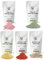 Packung mit 5 Tonen für die Masken- und Seifenherstellung | Rose, French Green, Kaolin, marokkanischer roter Ton und Bentonit-Ton | 227 g pro Stück | Bestes Paket für DIY-Projekte | Yogi's Gift®