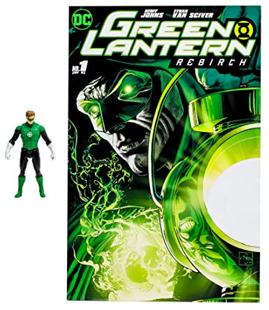 DC Direct - Figura 3IN con Comic WV2 - Lantern Verde (HAL Jordan)