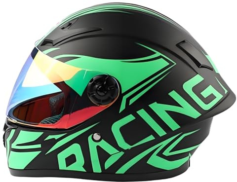 Casco Integral De Moto para Niños Y Niñas De 3 A 12 Años, Homologado Según La Norma ECE 22.06, Casco De Motocross para Niños con Visera Solar