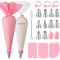 Nifogo Poche a Douille Patisserie 40 Pcs, Douille Patisserie, Kit Patisserie, Accessoire Patisserie, Ustensiles à Pâtisserie