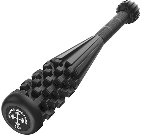 POWER GUIDANCE Macebell, Indian Clubbells, Steel Mace, Indian Club,Gorilla Sports,Convient pour l'entraînement en salle de sport à domicile,Massage et rééducation 2KG 4KG 6KG 10KG (6, Kilogrammes)