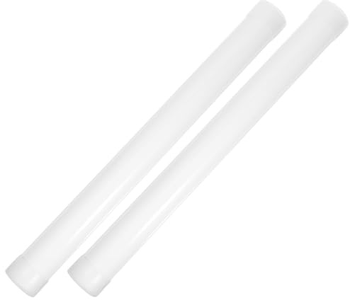 LIFKOME Tubo para Carteles de Pvc Resistente 41 Cm X 4 Cm Tapa, 2 Piezas, Estuche Portátil para Almacenamiento de Ilustraciones y Transporte Seguro de Pinturas y Pósteres