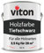 Viton Holzfarbe in Schwarz - 3,5 Kg Holzlack Seidenmatt - Wetterschutzfarbe für Außen - 3in1 Grundierung & Deckfarbe - Profi-Holzschutzlack - KE31 - RAL 9005 Tiefschwarz