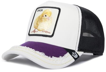 Goorin Bros. Trucker Cap Silky Chick White Weiß, Size:OneSize