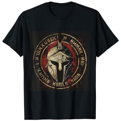 Sparta - Casco da combattimento spartano Leonidas Spartan, da uomo Maglietta