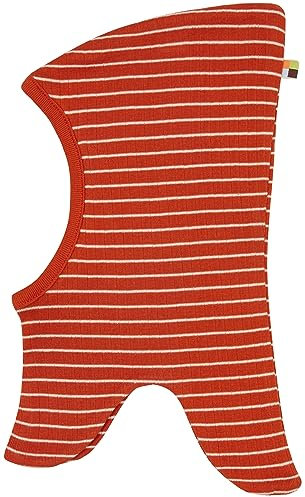 loud + proud Unisex Baby Lt1 Schlupfmütze Derby Rib, GOTS Zertifiziert Sturmhaube, Terracotta, 39-41 EU