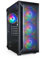 TOOQ TQGCC101-B - Boîtier Semi-Tour Gaming RAGNÄROK ATX/MicroATX/Mini-ITX, Verre trempé, 4 Ventilateurs RGB Inclus, Noir