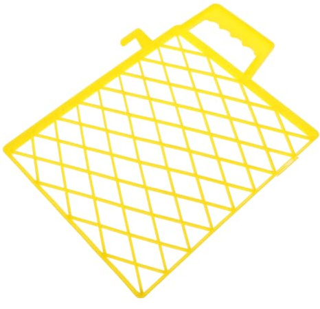 Yardenfun Vassoio Per Pittura Artistica Da 7 Pollici Con Griglia in Plastica Per Pittura Ad Porta Pittura