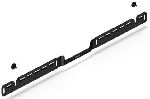 Sonos Wall Mount ARC Ultra Black - Soporte de Pared para Barra de Sonido ARC Ultra, Color Negro