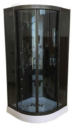 Dusche Duschkabine Duschtempel Duschabtrennung Eckdusche Chromotherapy Toronto