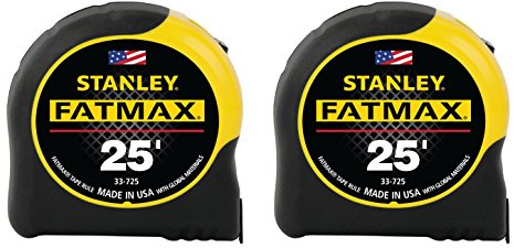Stanley FMHT74038A FatMax 25 Foot Tape Measure 2PK