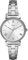 Fossil Damenuhr Daisy 3 Zeiger, Quarzwerk, 34mm Silbernes Edelstahlgehäuse mit Edelstahlarmband, ES4864