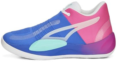 PUMA Unisex Rise Nitro Fadeaway Basketballschuh, Royal Sapphire Ravish, 43 EU