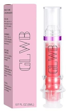Generisch Glwb Lip Plumper, Glwb Lip Plumper Extreme Volumen, Lippen Booster, Plumping Lipgloss, Moisturizing Lip Plumping Oil Für Damen Und Mädchen