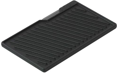 41,5 x 23,5 CM Wendeplatte Gusseisen Grillplatte für Allen Burnhard Fred Serie Gasgrill - Plancha Griddle Zubehör für Taino, Burnhard Fred, Fred JR, Big Fred, Fat Fred, Edelstahl brennerabdeckung
