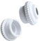 NHTJTHE 2 boquillas para piscina, boquilla de entrada de piscina ajustable, boquilla de retorno para piscina con cabezal giratorio, accesorios para piscina de color blanco