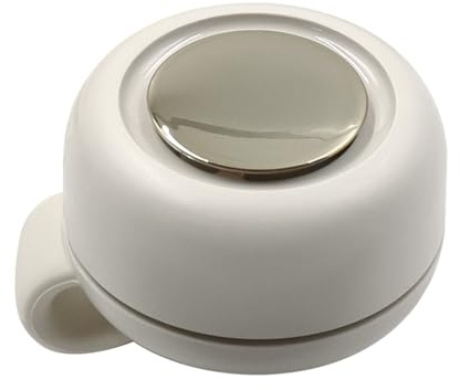 Sarini Ventilateur sans pales Ventilateur de Taille sous-vêtements Ventilateur à Pince de Taille Ventilateur de Taille Suspendu 3 Vitesses Vitesse réglable Rotation à 360 ° Vent Frais (Blanc)