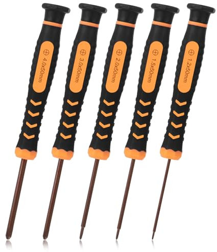 Schraubendreher Set, Phillips Schraubendreher-Satz mit magnetischen Spitzen Reparatur Werkzeug Kit Kreuzschlitzschraubendreher Brillen-Reparatur-Schraubendreher Präzisions-Reparatur,Schraubenzieher