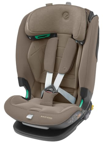 Maxi-COSI Titan Pro² i-Size Car Seat G-Cell Side Protector Easy Open and Close ClimaFlow 4 Reclining Positions 76-150cm 15 Months - 12 Years Authentic Truffle